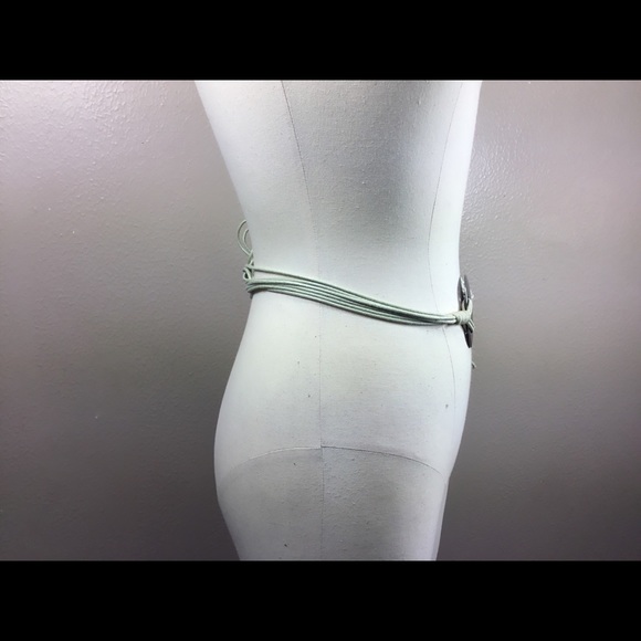 AX Armani Exchange belt rope cream/gold tint - Picture 3 of 5